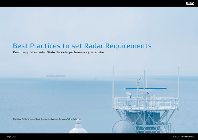 Best Practices to set Radar Requirements