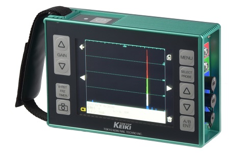 Portable Ultrasonic Rail Flaw Imager “Sono Checker“