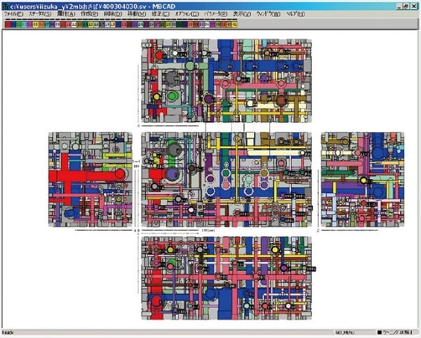 自社開発のオリジナルマニブロCAD